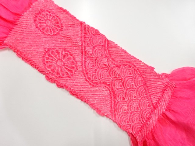 JAPANESE KIMONO / SHIBORI OBIAGE